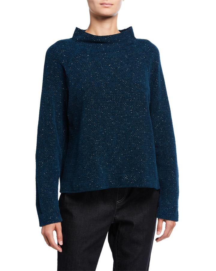 Funnel-neck Organic Cotton Box