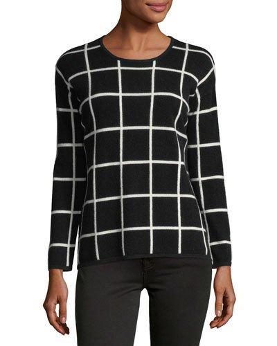 Cashmere Grid-print