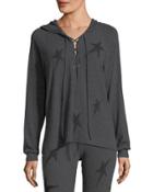 Cali Star-print Hoodie