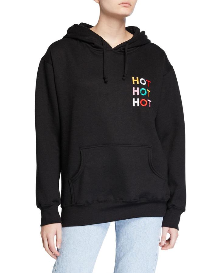 Hot Hot Hot Max Embroidered Hoodie