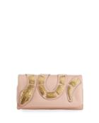 Golden Snake Leather