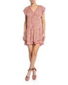 Nada Ruffled Button-front