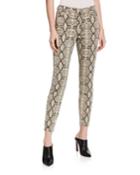 Slither Skinny Snake Print Jeans