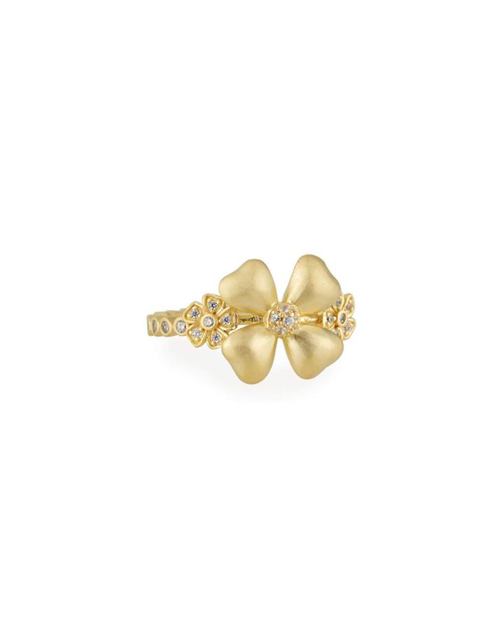 Harmony Floral Cocktail Ring,