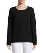 Cashmere Chunky-ribbed