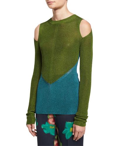 Bicolor Cold-shoulder