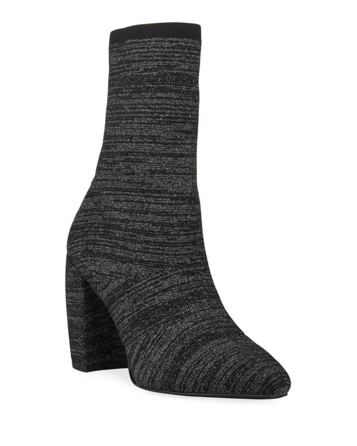 Alora Metallic Stretch Booties