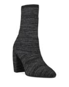 Alora Metallic Stretch Booties