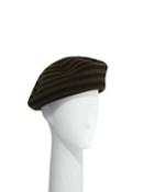 Striped Wool Beret Hat