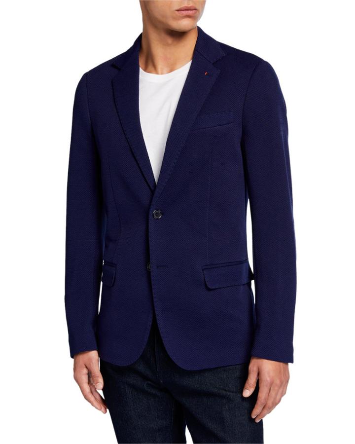 Men's Unconstructed Sport Blazer, Navy