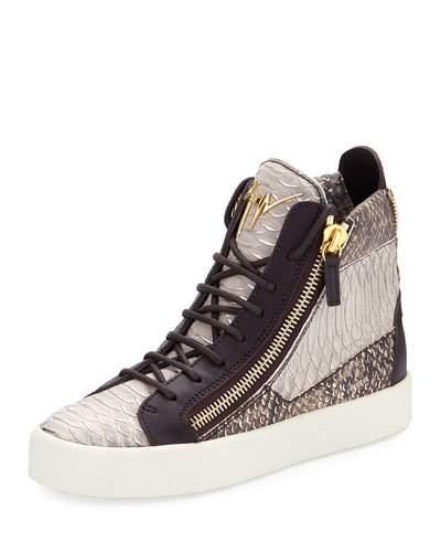 Exotic-embossed Low-top