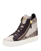 Exotic-embossed Low-top