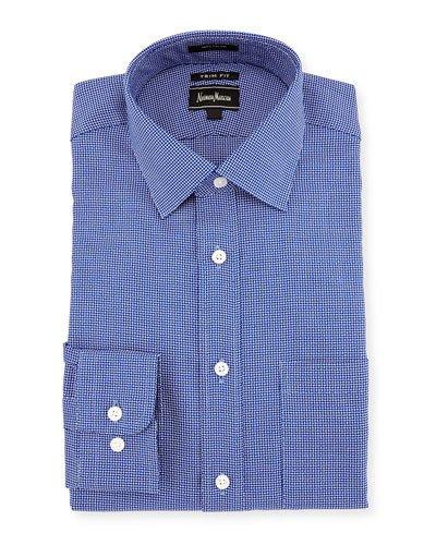 Trim-fit Regular-finish Grid Dress