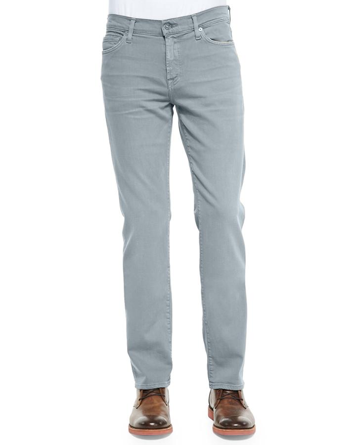Luxe Performance: Slimmy Heather Black Jeans