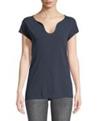 Tunys Mc Overdyed Cotton T-shirt