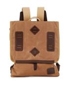 Burnt Lake Canoe Pack Backpack, Field Tan