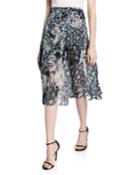 Athena Midi Skirt With