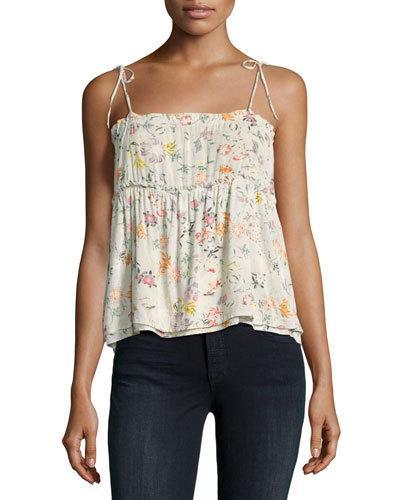 Dominic Floral-print Top,