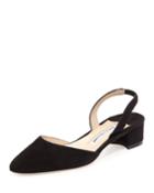 Aspro Suede Block-heel