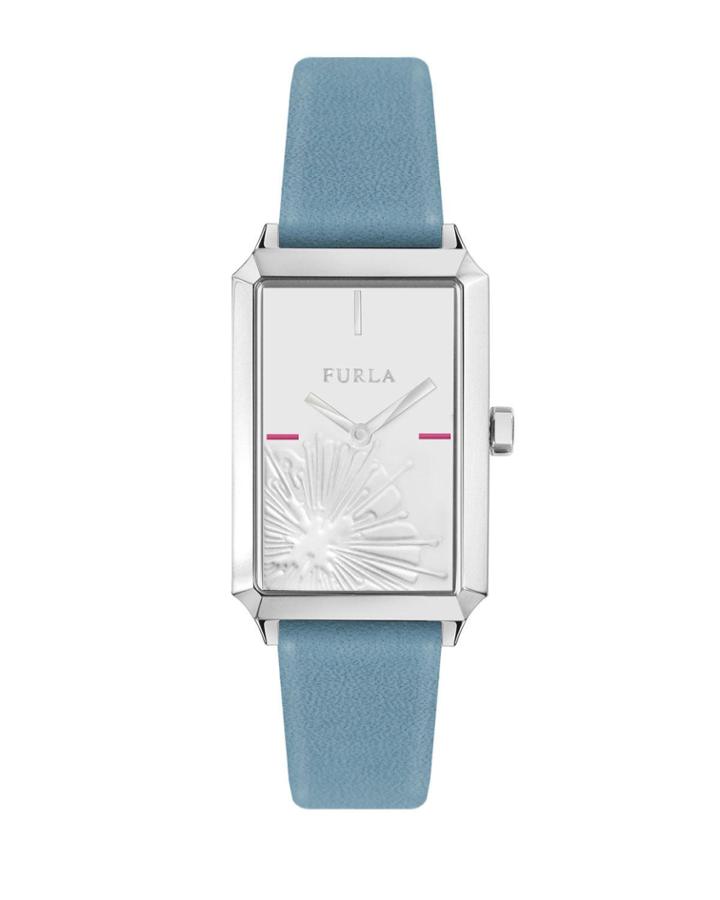 32mm Diana Rectangular Watch W/ Leather Strap,