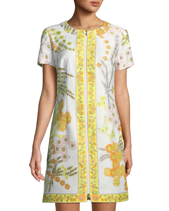 Arboretum Ottoman Zip-front Dress
