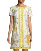 Arboretum Ottoman Zip-front Dress