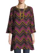 Gyrild Zigzag 3/4-sleeve Tunic