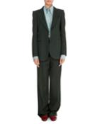 Tailored No-closure Blazer