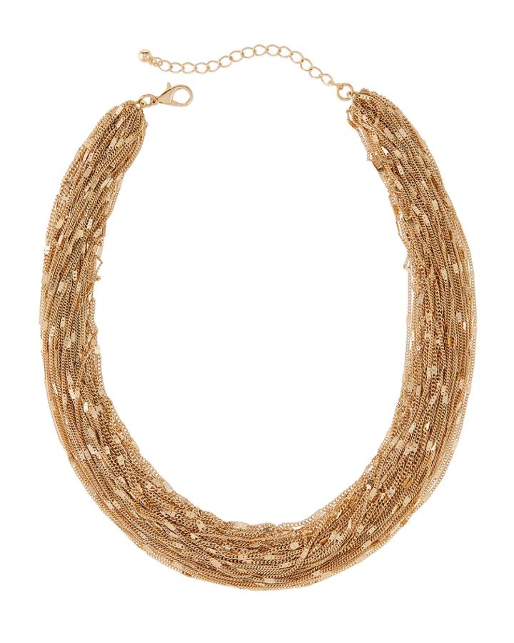 Multi-strand Shimmer Necklace