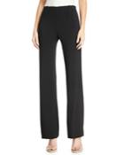 Straight-leg Flat-front Pants