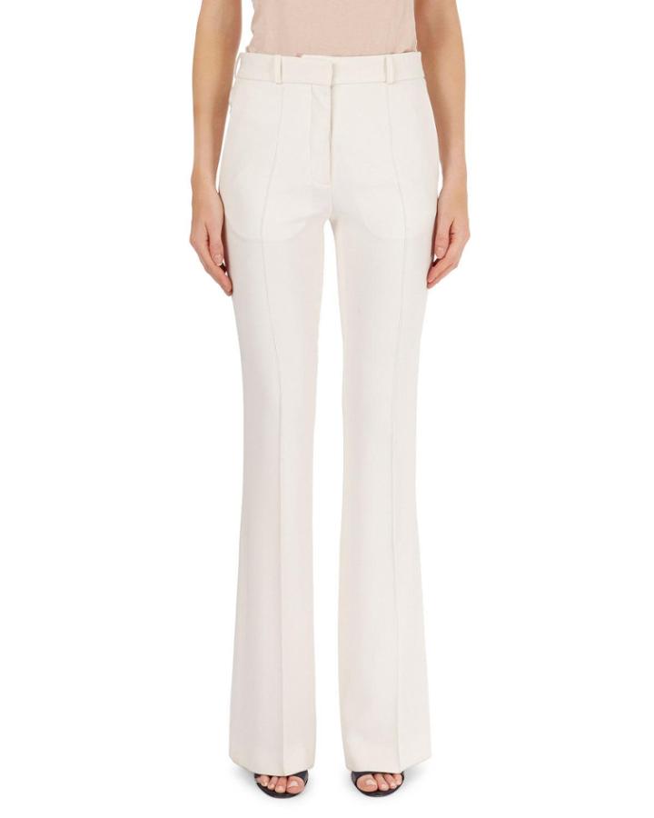 High-waist Flared Trousers