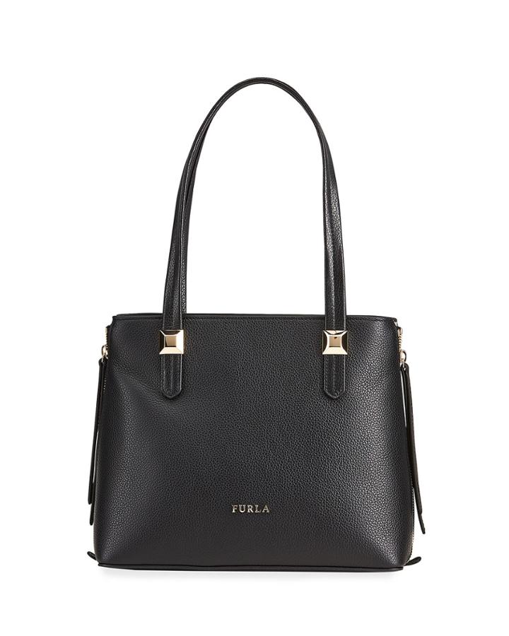 Kim Small Side Zips Tote Bag