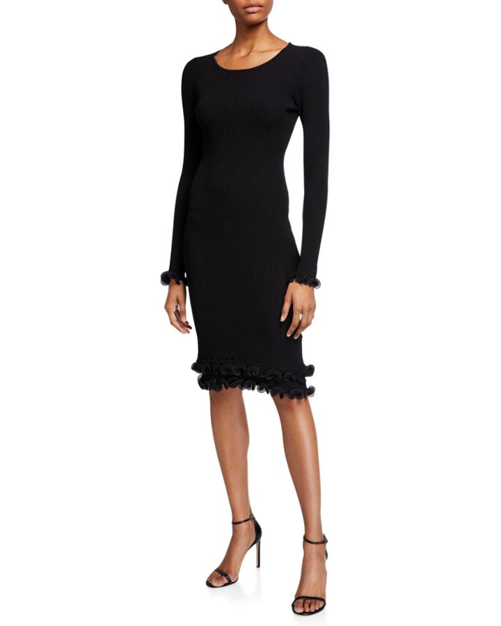Wired Edge Fitted Dress
