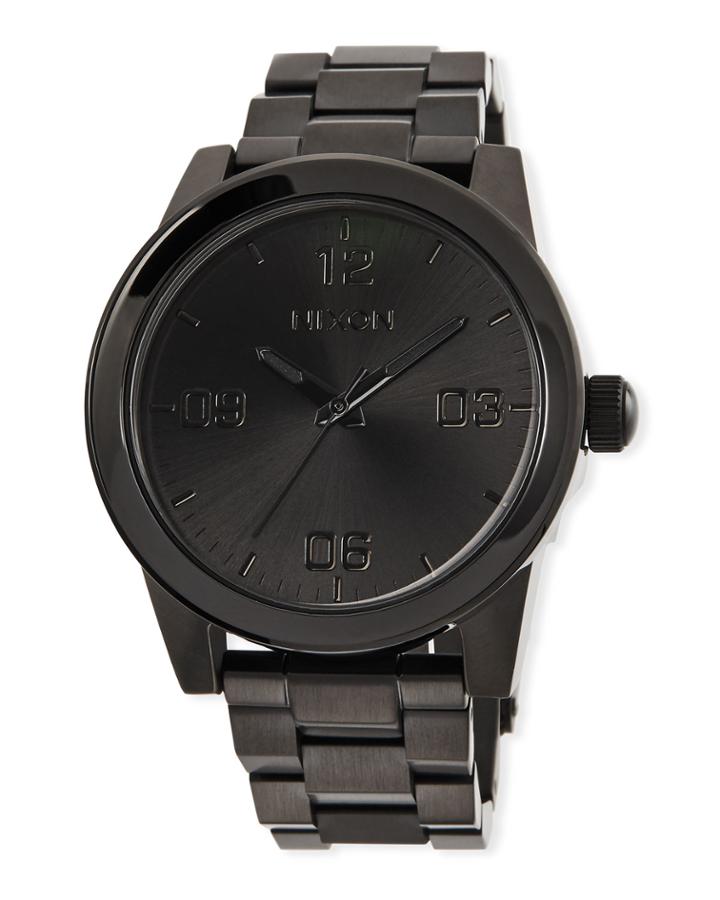 36mm G.i. Bracelet Watch, Black