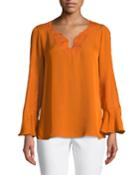 Weslyn Embroidered-trim