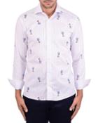 Men's Balloon & Scooter Striped-print