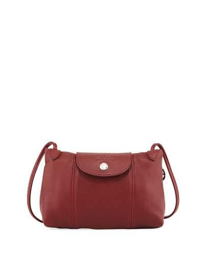 Le Pliage Cuir Crossbody Bag