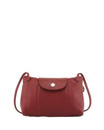 Le Pliage Cuir Crossbody Bag