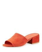 Rachelle 2 Suede Block-heel