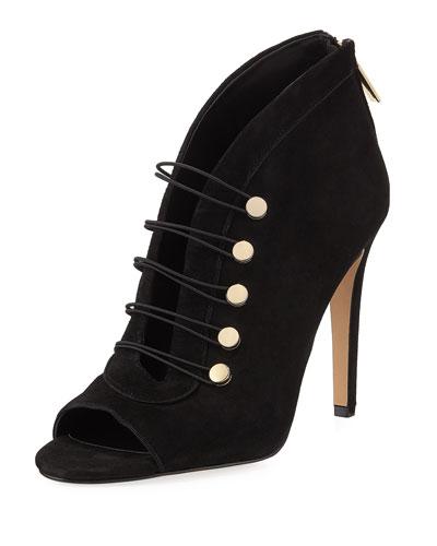 Lori Split Open-toe Bootie