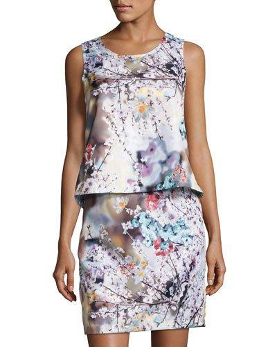 Floral-print Popover
