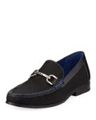 Niles Fabric Horsebit Driver, Black