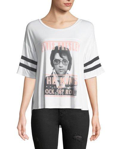 Elvis Half-sleeve Ringer Tee