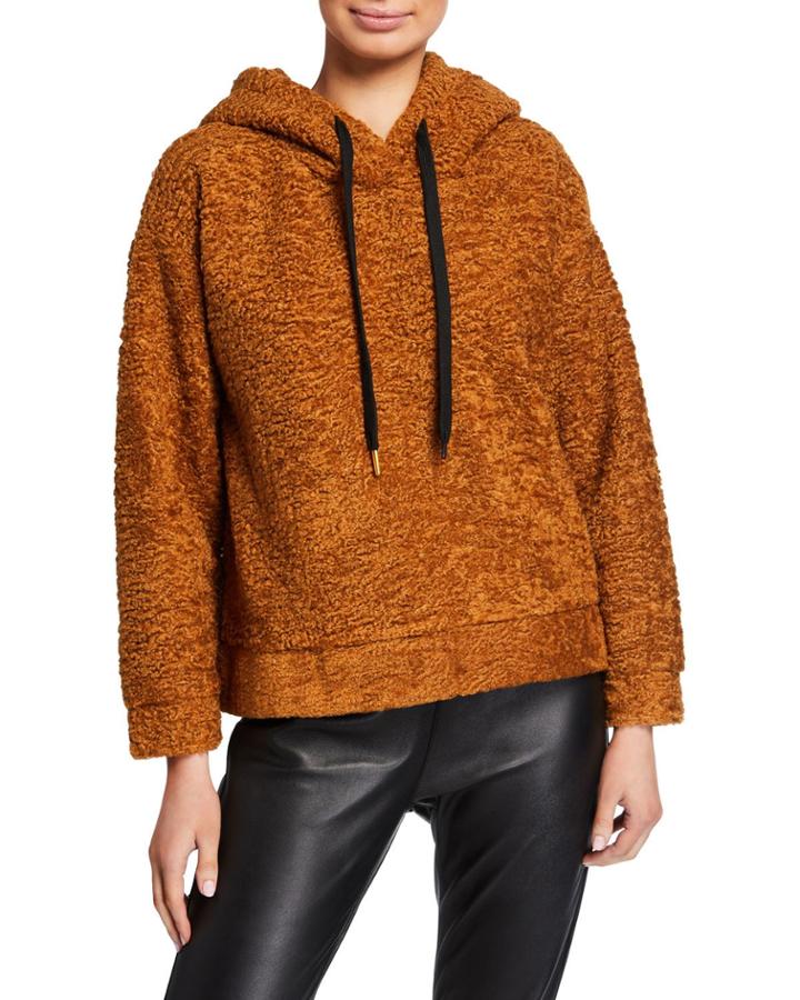 Teddy-knit Hoodie