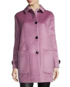 Single-breasted Llama Hair Coat