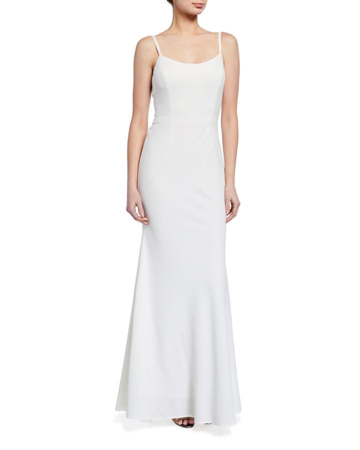 Jodi Sleeveless Column Gown