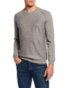 Men's Twill Front Raglan