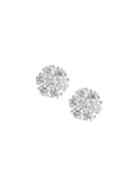 18k Diamond Cluster