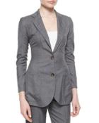 Patch-pocket Woven Jacket