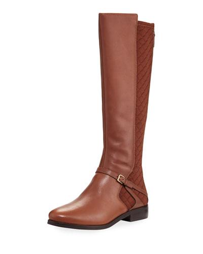 Imogene Quilted Mid-calf Boot, Brown